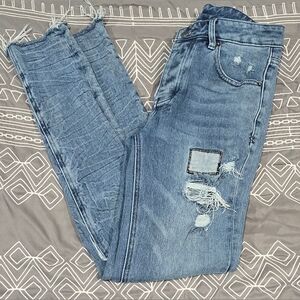 Ksubi Men's Van Winkle Midrise Distressed Skinny Jeans Size 30